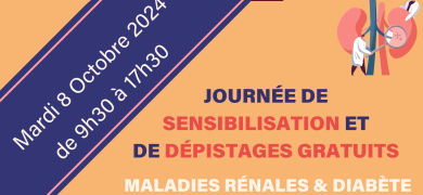 8 OCTOBRE 2024 <br> JOURNÉE DE SENSIBILISATION ET DE DÉPISTAGES <br> HÔPITAL DE BAIN DE BRETAGNE