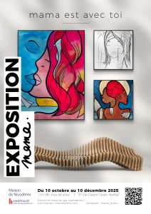 VISUEL EXPOSITION MAMA - MAISON DE NICODÈME DU 10 OCTOBRTE AU 10 DÉCEMBRE 2025