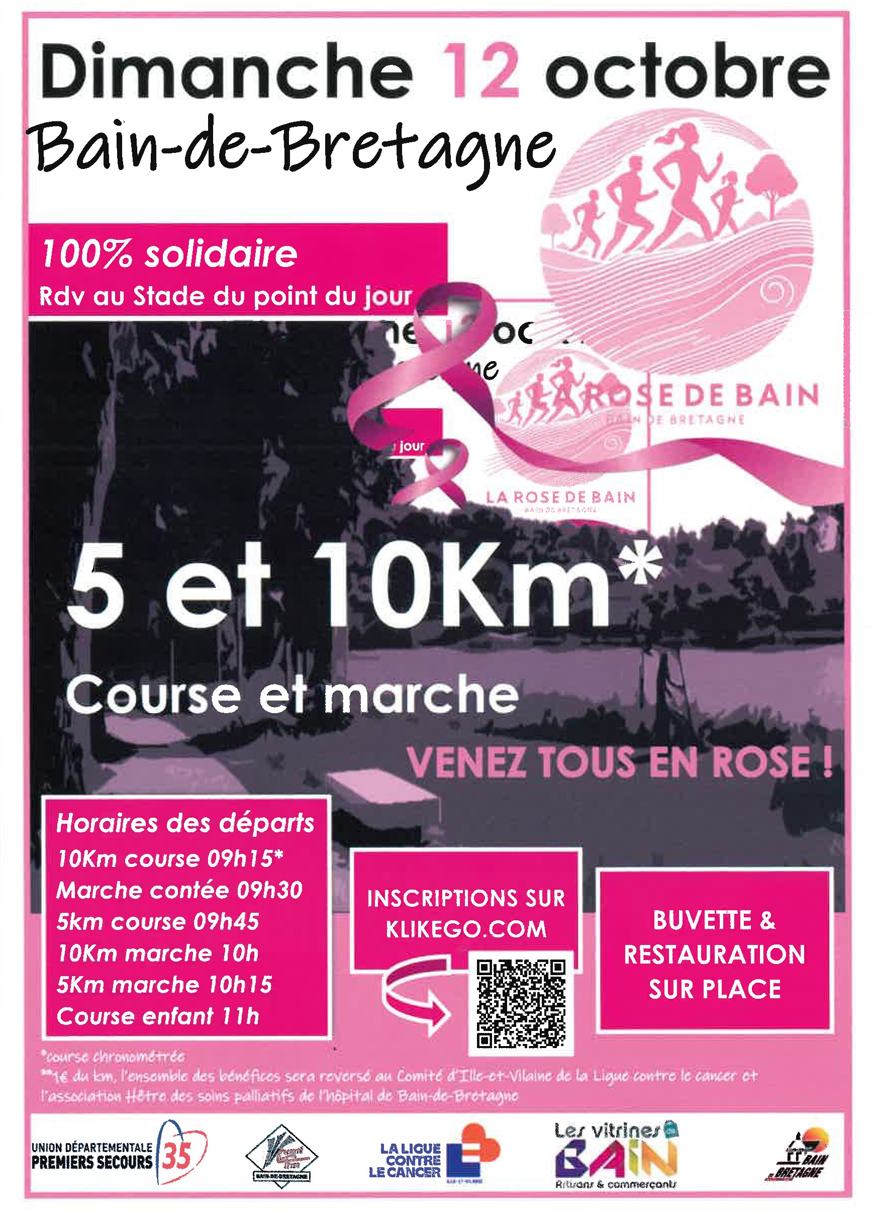 Affiche de l'événement la Rose de Bain édition 2025