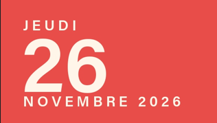 <br> JOURNÉE DE SENSIBILISATION ET DE DÉPISTAGES <br> JEUDI 26 NOVEMBRE 2026